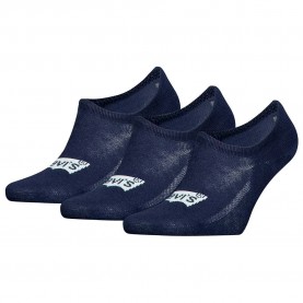 чорапи,мъжки,чорапи,levi´s,®,batwing,logo,recycled,no,show,socks,3,pairs,navy,(blue)