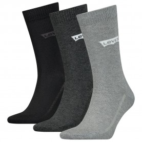 чорапи,мъжки,чорапи,levi´s,®,batwing,logo,recycled,socks,3,pairs,grey,combo,(grey)
