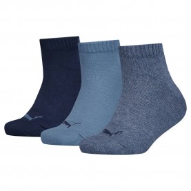 чорапи,детски,чорапи,puma,194011001,quarter,short,socks,3,pairs,multicolor,(denim,blue)