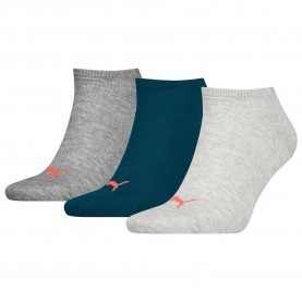 чорапи,мъжки,чорапи,puma,plain,short,socks,3,pairs,grey,mélange,dark,night,(multicolor)