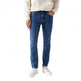 дънки,мъжки,панталони,salsa,jeans,21006801,regular,fit,jeans,blue