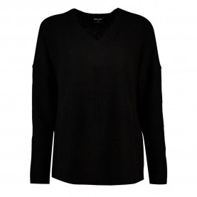 блуза,дамски,пуловери,дамски,плетени,дрехи,salsa,jeans,21007099,v,neck,sweater,black