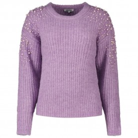 блуза,дамски,пуловери,дамски,плетени,дрехи,salsa,jeans,21007125,sweater,purple,(light,pink)