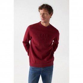 блуза,мъжки,пуловери,salsa,jeans,branging,sweatshirt,red