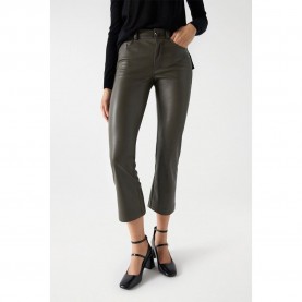 дънки,дамски,панталони,salsa,jeans,destiny,crop,flare,fit,jeans,green