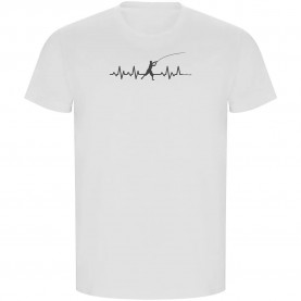 тениска,мъжки,тениски,kruskis,fishing,heartbeat,eco,short,sleeve,t,shirt,white