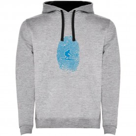 суичър,мъжки,пуловери,kruskis,surfer,fingerprint,two,colour,hoodie,heather,grey,black,(grey)