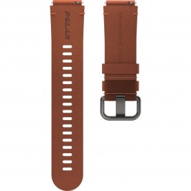други,аксесоари,polar,20,mm,leather,strap,brown,(bronze)
