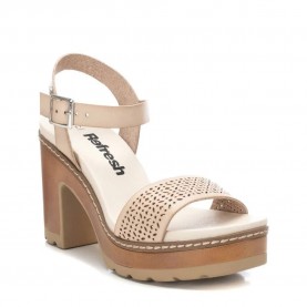 Сандали Refresh 17077 heel sandals - White (Ice) сандали,дамски,сандали,и,чехли,refresh,17077,heel,sandals,white,(ice)
