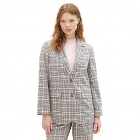 сако,дамски,сака,tom,tailor,1038026,loose,check,blazer,grey