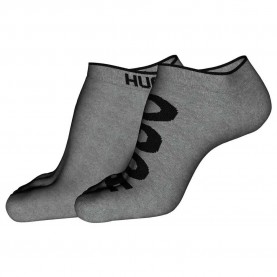 чорапи,мъжки,чорапи,hugo,logo,socks,2,pairs,medium,grey