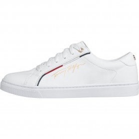 маратонки,дамски,маратонки,tommy,hilfiger,signature,trainers,white