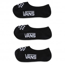 чорапи,детски,чорапи,vans,classic,canoodle,no,show,socks,3,pairs,black,white,(black)