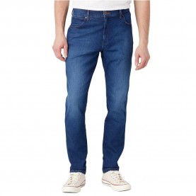 дънки,мъжки,панталони,wrangler,river,tapered,fit,jeans,blue