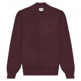 блуза,мъжки,пуловери,wrangler,roll,neck,sweater,red,(dahlia)