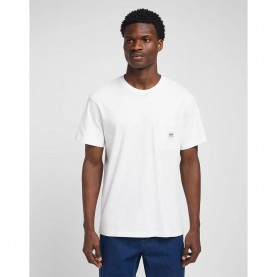 тениска,мъжки,тениски,lee,ww,pocket,tee,short,sleeve,t,shirt,ecru,(beige)