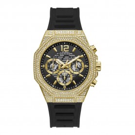 Часовник Guess Momentum watch - Golden (Black) часовник,часовници,guess,momentum,watch,golden,(black)