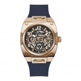 часовник,часовници,guess,prodigy,watch,blue,(golden)