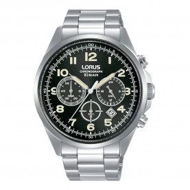 Часовник Lorus watches RT303KX9 Sports Chronograph 43 mm watch - Silver (Silver) часовник,часовници,lorus,watches,rt303kx9,sports,chronograph,43,mm,watch,silver,(silver)