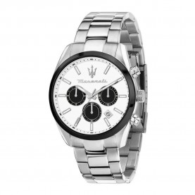 Часовник Maserati R8853151004 Attrazione 43 watch - Silver (Silver) часовник,часовници,maserati,r8853151004,attrazione,43,watch,silver,(silver)