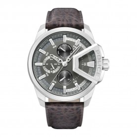 часовник,часовници,police,underlined,watch,brown,(silver)