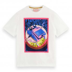 тениска,мъжки,тениски,scotch,&,soda,174573,short,sleeve,t,shirt,white