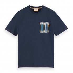 тениска,мъжки,тениски,scotch,&,soda,174589,short,sleeve,t,shirt,blue