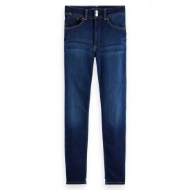 дънки,дамски,панталони,scotch,&,soda,173415,skinny,fit,jeans,blue