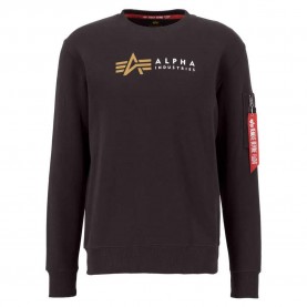 блуза,мъжки,пуловери,alpha,industries,alpha,label,sweatshirt,black