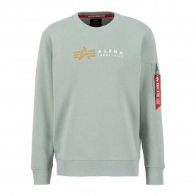 блуза,мъжки,пуловери,alpha,industries,alpha,label,sweatshirt,green