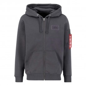 суичър,мъжки,пуловери,alpha,industries,back,print,zip,hoodie,grey