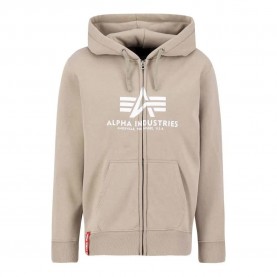 блуза,мъжки,пуловери,alpha,industries,basic,full,zip,sweatshirt,beige