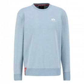 блуза,мъжки,пуловери,alpha,industries,basic,small,logo,sweatshirt,grey