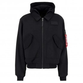 Яке Alpha industries Cwu ZH Wool jacket - Black (Black) яке,мъжки,якета,alpha,industries,cwu,zh,wool,jacket,black,(black)