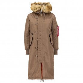 Анорак Alpha industries Long Fishtail parka - Brown (Brown) анорак,мъжки,якета,alpha,industries,long,fishtail,parka,brown,(brown)