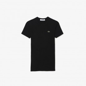 тениска,дамски,тениски,lacoste,tf5538,00,short,sleeve,t,shirt,black