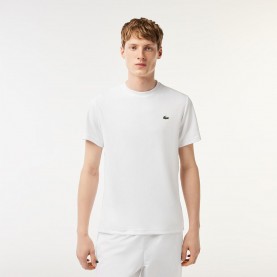 тениска,мъжки,тениски,lacoste,th3401,00,short,sleeve,t,shirt,white