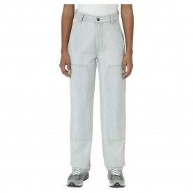 дънки,дамски,панталони,dickies,madison,double,knee,jeans,white