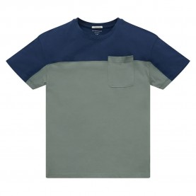 тениска,детски,тениски,tom,tailor,1031683,oversized,colorblock,short,sleeve,t,shirt,green,(dark,denim,blue)