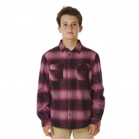 риза,с,дълъг,ръкав,детски,ризи,rip,curl,count,flannel,long,sleeve,shirt,purple