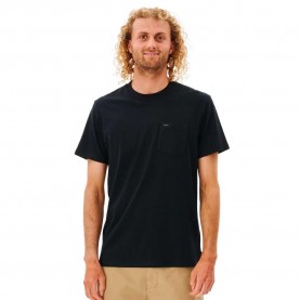 тениска,мъжки,тениски,rip,curl,plain,pocket,short,sleeve,t,shirt,black,(black)