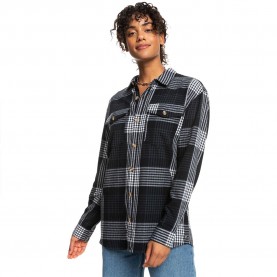 риза,с,дълъг,ръкав,дамски,блузи,дамски,ризи,roxy,let,it,go,flann,long,sleeve,shirt,multicolor