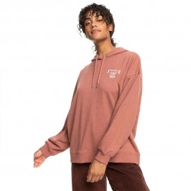 Блуза Roxy Lights Out A sweatshirt - Orange (Cedar Wood) блуза,дамски,блузи,roxy,lights,out,a,sweatshirt,orange,(cedar,wood)