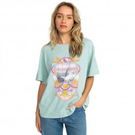 Тениска Roxy Need Lv A short sleeve T-shirt - Blue (Blue Surf) тениска,дамски,тениски,roxy,need,lv,a,short,sleeve,t,shirt,blue,(blue,surf)