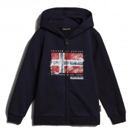 блуза,детски,блузи,napapijri,b,brunt,full,zip,sweatshirt,blue,marine,(blue)