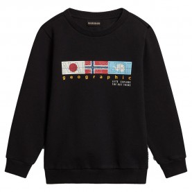 блуза,детски,блузи,napapijri,b,brunt,sweatshirt,black