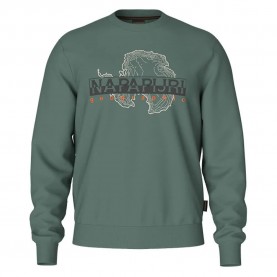 блуза,мъжки,пуловери,napapijri,b,iceberg,sweatshirt,green,(green,balsam)
