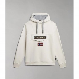 суичър,мъжки,пуловери,napapijri,burgee,winter,2,hoodie,white,whisper,(beige)