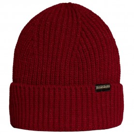 шапка,всички,шапки,napapijri,foli,3,beanie,vint,amaranth,(red)