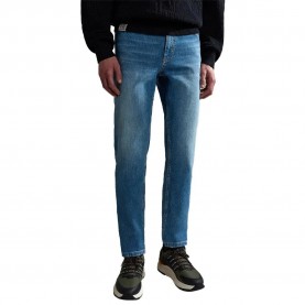 дънки,мъжки,панталони,napapijri,l,solveig,slim,jeans,blue